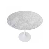 Marble tulip table