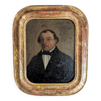 Framed portrait of a man