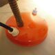 Table lamp, tiltable, metal, 70s