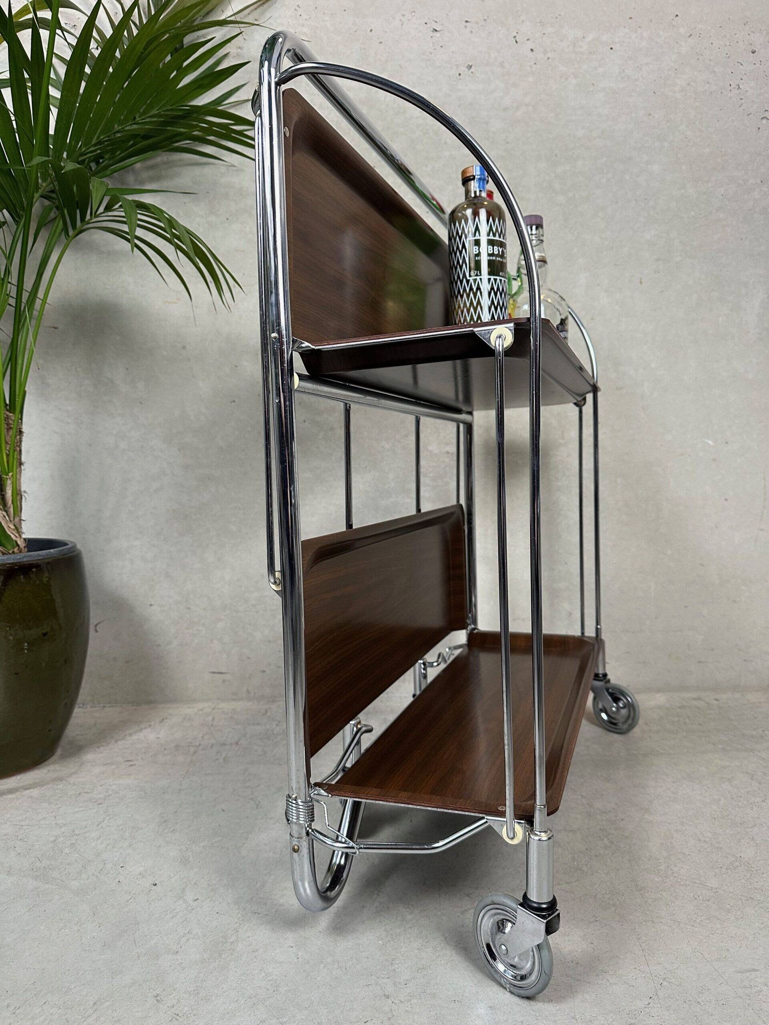 Vintage folding serving trolley – Gerlinol