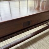 XXL table in solid dark walnut 3m