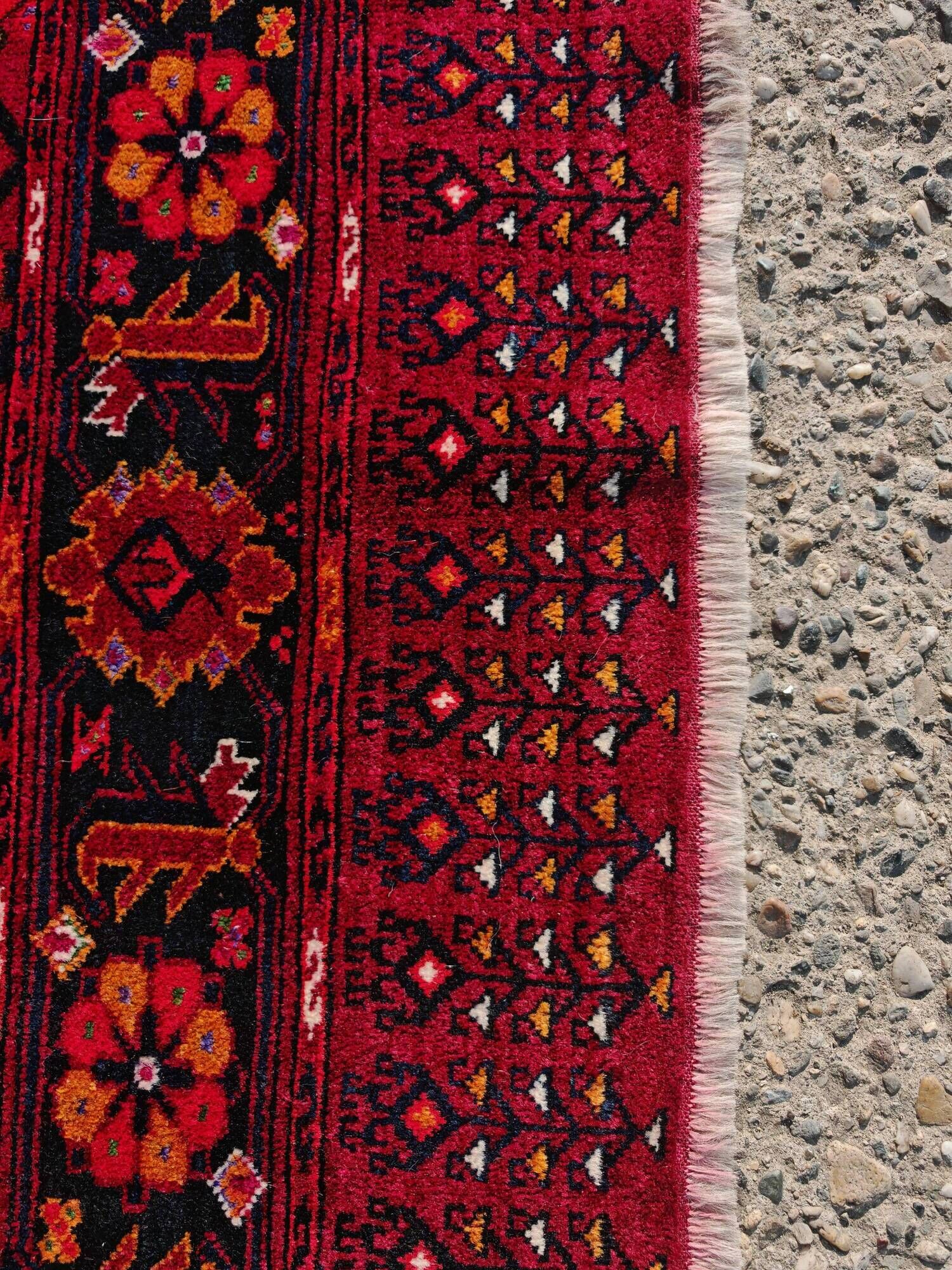 Vintage Turkmen Ersari "Mina Khani" Chuval from the 1930s