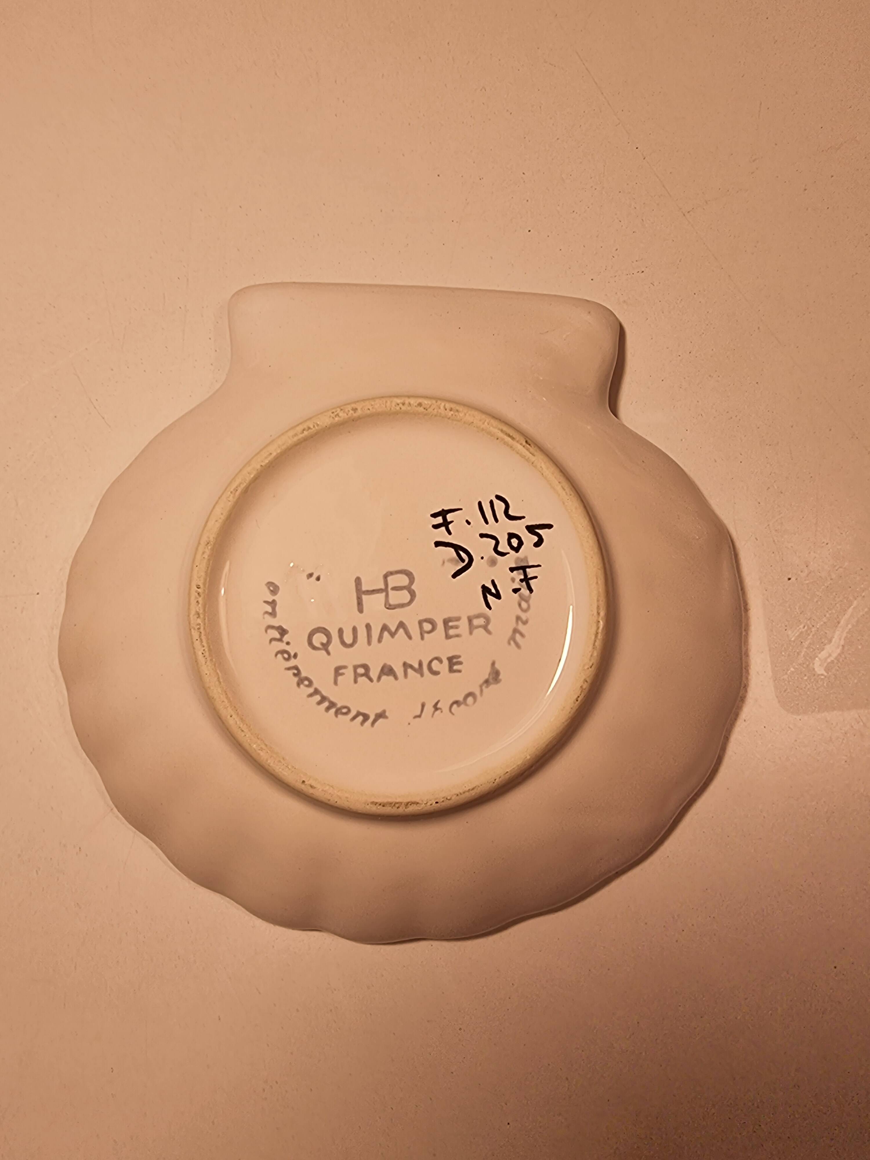 Breton ashtray in earthenware