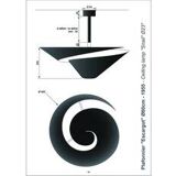 “Snail” lamp by Serge Mouille, 2006 edition