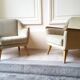 1/6 year 50 60 egg back club chairs