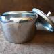 Stainless steel sugar bowl