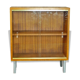 Low shelf 60 years blond mahogany showcase