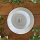 Antique mignardise dish on a pedestal in Saint-Amand earthenware (Nord)