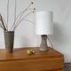 Lampe de bureau ou de table granit pierre sculptée 1970
