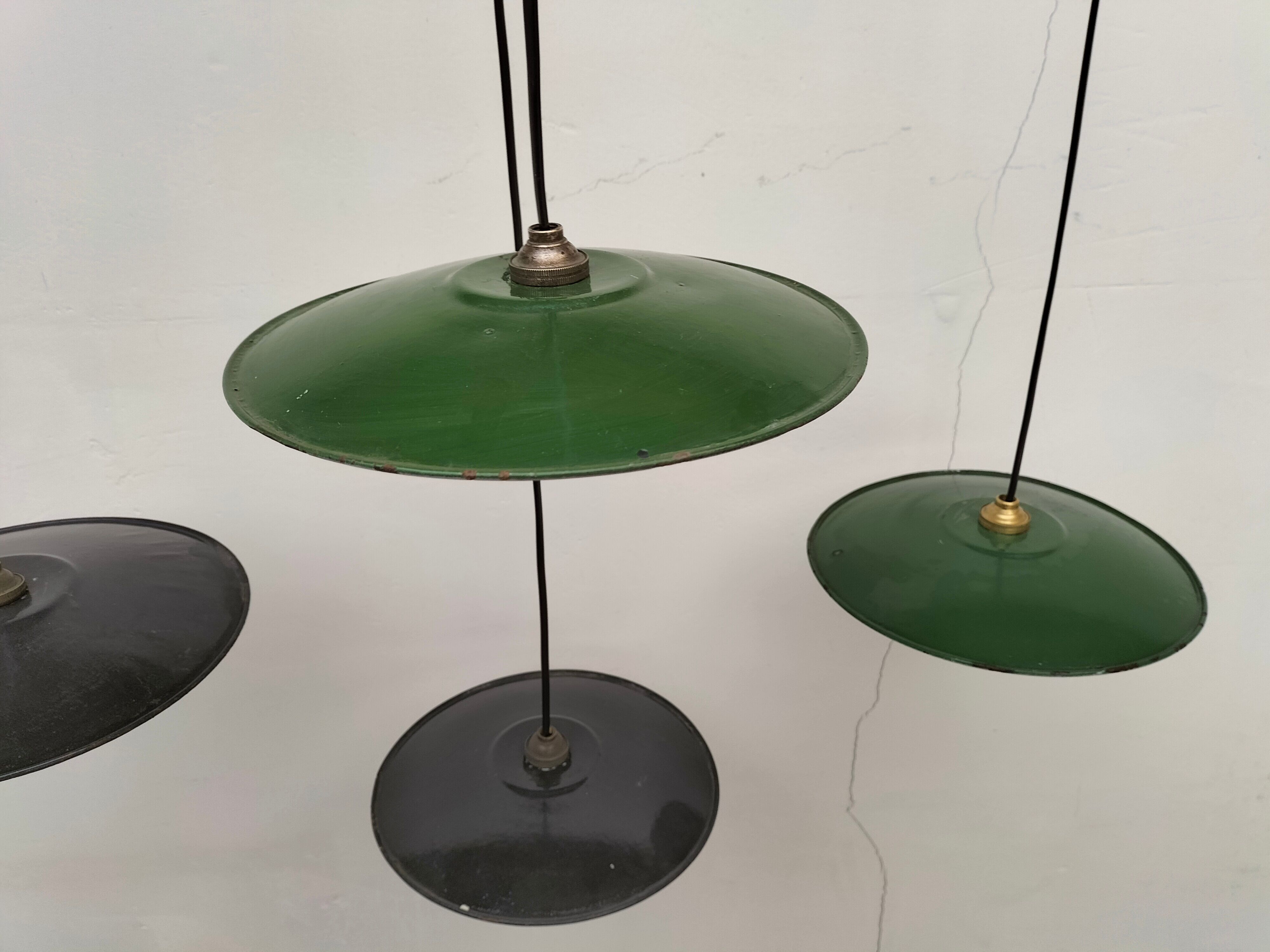 Enamelled old lamp series