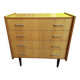 Commode vintage 4 tiroirs style Scandinave