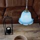 Baladeuse vintage bleue pastel