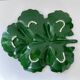 Large serving dish with acanthus leaf design