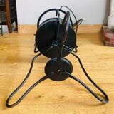 Folding wrought iron toiletry stand, 19th century