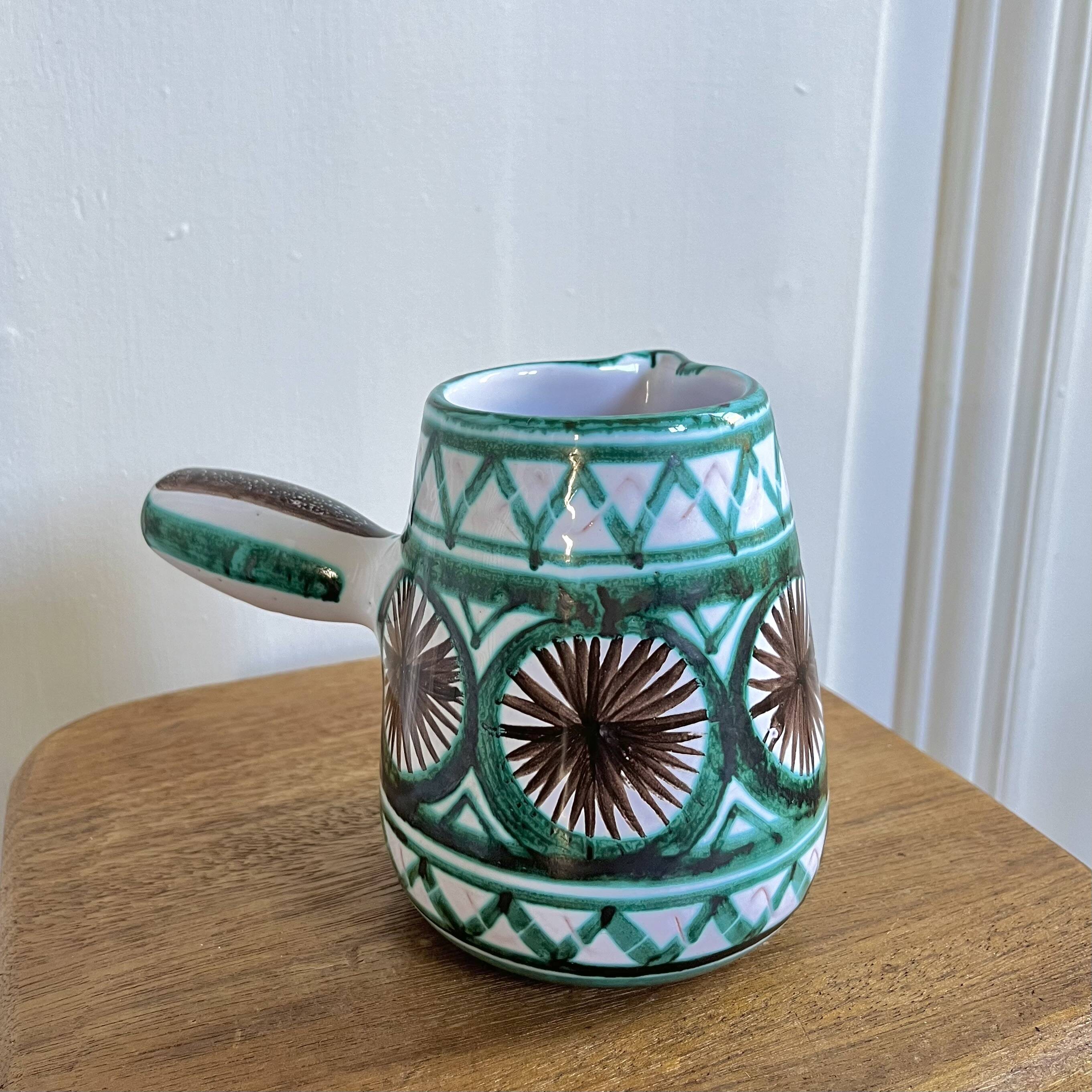 Robert Picault ceramic pots, sugar bowls and jugs