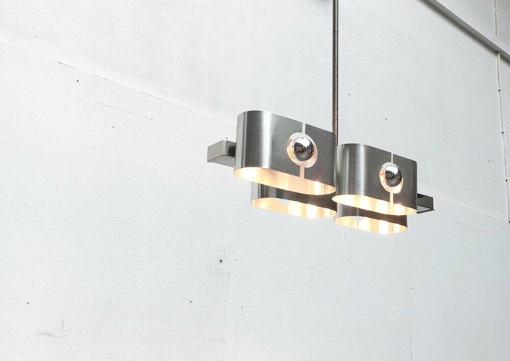 Mid-Century Space Age French Ceiling Lamp, 1960s