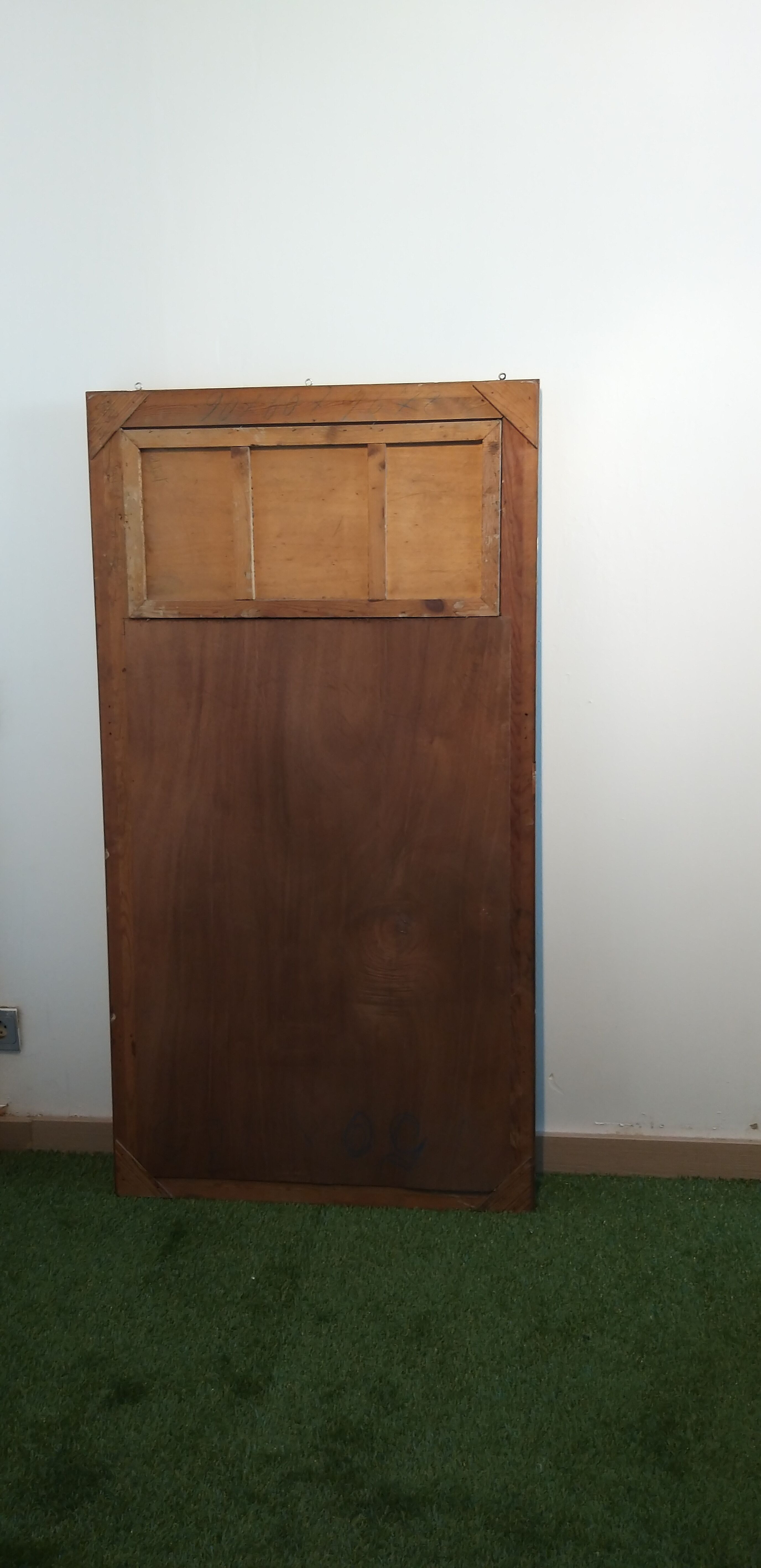 Golden trumeau mirror 73x135cm