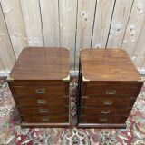 Pair of bedside tables "Marin"