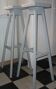 Pair of grey wooden side tables