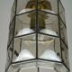 glashuette limburg hanging LAMP 1960's 70's glass pendant light model P292
