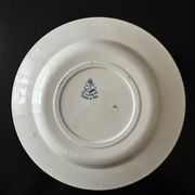 13 deep plates Terre de fer Cyclamens Louis Graves