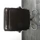 Unico 1970s Dark Brown Leather Lounge Chair and Ottoman Set of 2