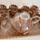 Glass tea service by Ilse Decho for Jena Glas, Germany, 1960