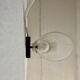 Cylindrical wall lamp from Murano 1960