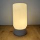 Vintage White Porcelain Ceiling Light with Milk Glass, 1970s