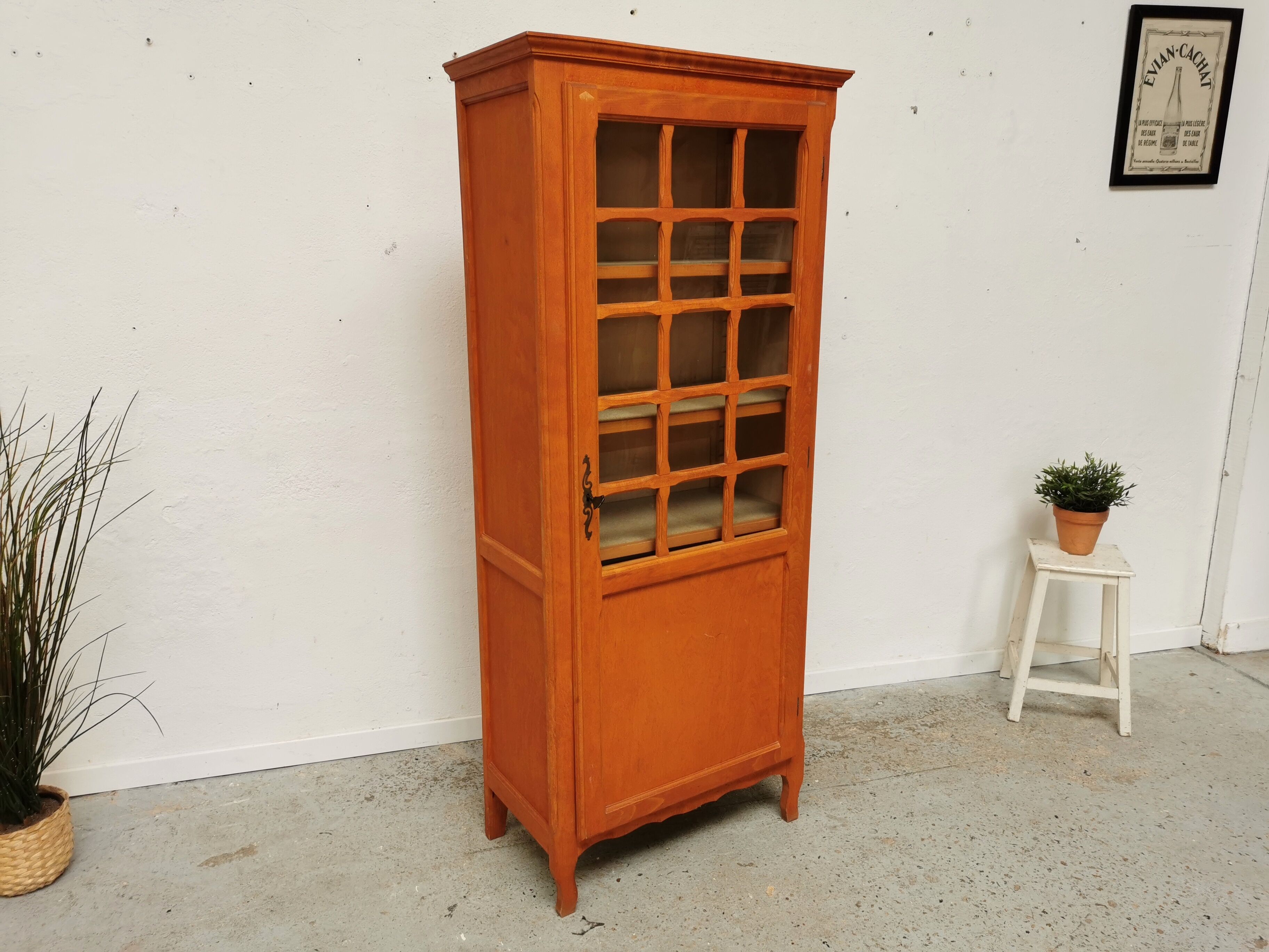Vintage glazed Parisian wardrobe