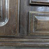 Brutalist sideboard in the spirit of Dudouyt.