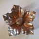Silver-plated flower ashtray 1970