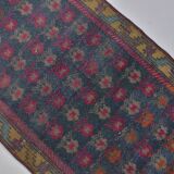 Geometric Design Oushak Runner Rug sku 2540