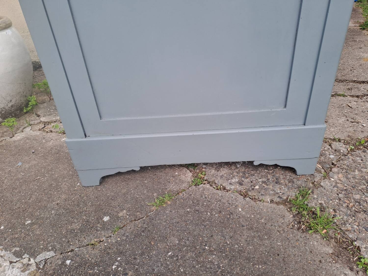 Armoire une porte vitrée  fin 19ème