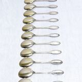 Ravinet Denfert - Cuillères De Service A Glace Argent Et Vermeil