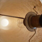 Lamp vintage of 50 years in resin