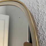 Vintage mirror 1960 asymmetrical mirror - 46 x 24 cm