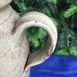 Glazed terracotta pot