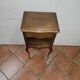 Louis XV style oak bedside table with 1 drawer
