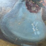 Old panel painting