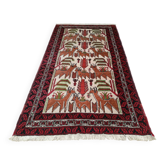 Handmade Belouch Persian carpet