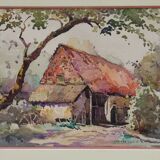 Watercolor by Minguet