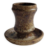 Pyrite stoneware candle holder