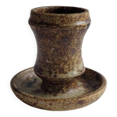 Pyrite stoneware candle holder
