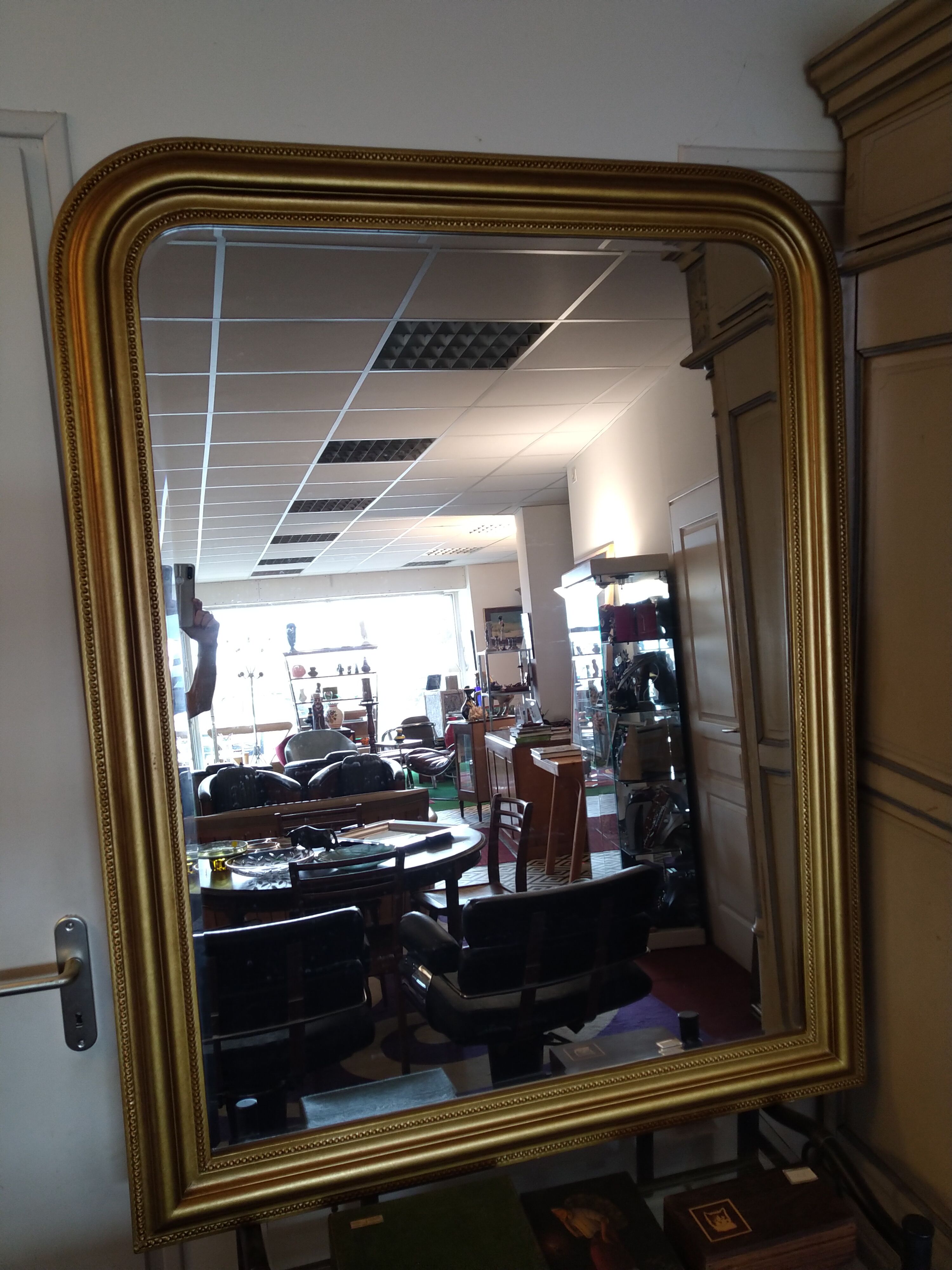 Mirror Louis Philippe beveled