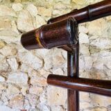 Vintage bamboo entrance hall with mirror circa 1920's