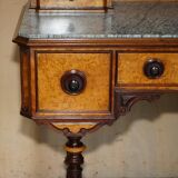 Victorian Hairdresser in Amboyna and Ebony Restored