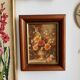 Vintage oil on canvas "The glory of nature" signed A.Williams