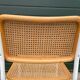 Set of 4 Cesca b32 model chairs in white by Marcel Breuer