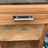 Parisian art deco buffet walnut brut massive 1920